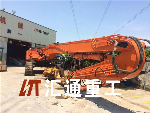 挖掘機打樁臂改裝能維修嗎？